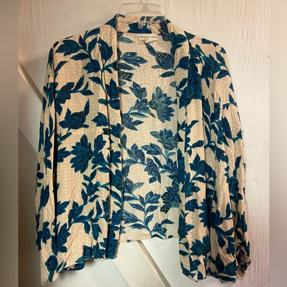 Andersen & lauth floral tropical kimono osfa one size fits all - Picture 2 of 5